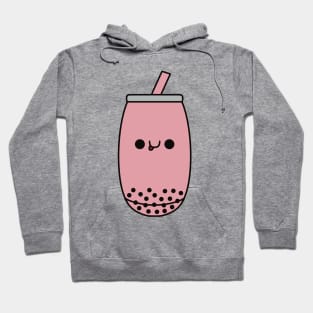 Cute Strawberry Bubble Tea - Kawaii Boba Tea Hoodie